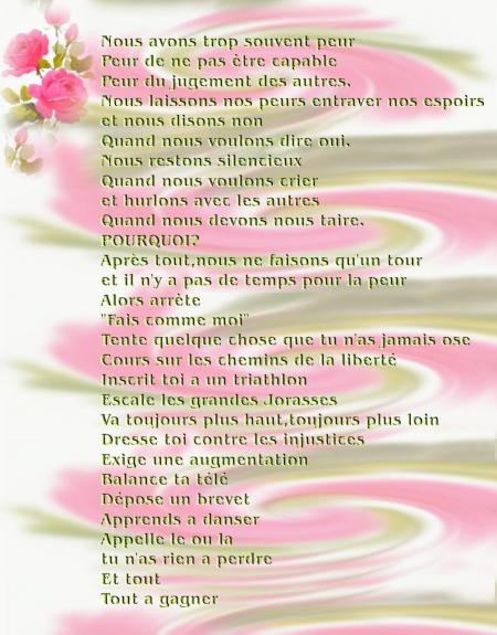 Petit Poème